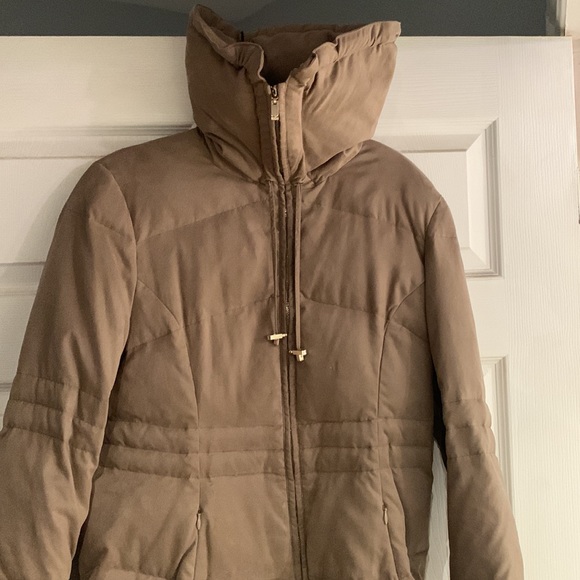 Maxmara Studio Down Feather Coat Size 8 - Picture 10 of 10